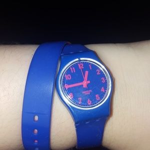 💝 Swatch Watch Reversable Double wrap 💝